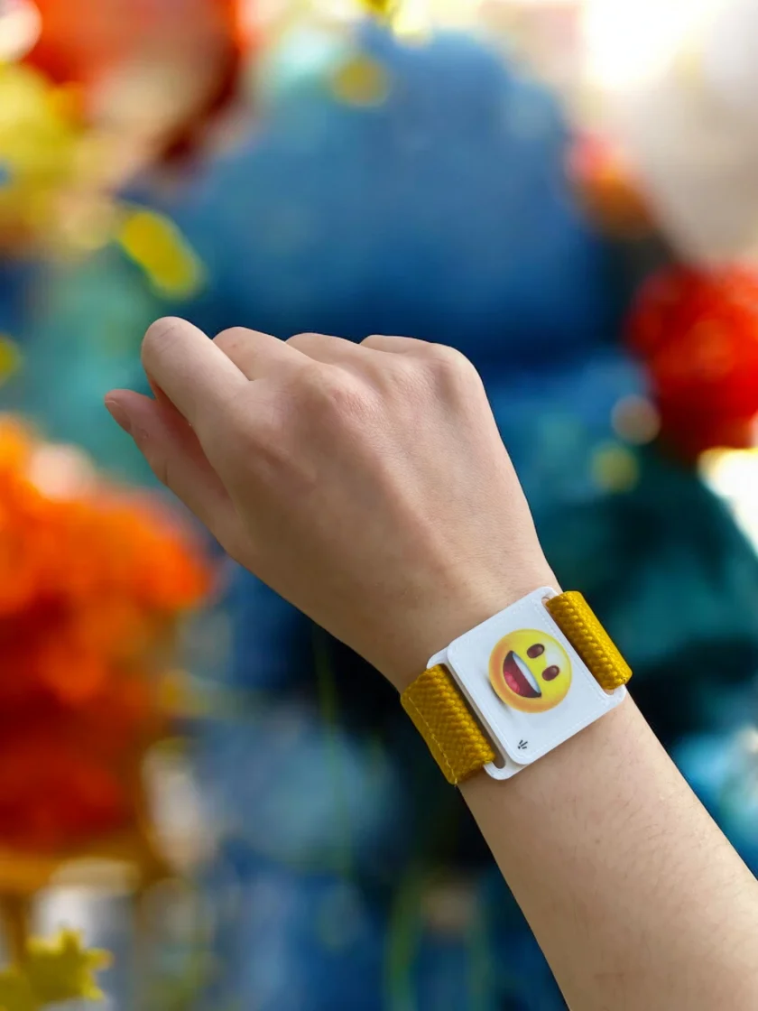 Bracelet ajustable unique SanMoji Heureux Malheureux SM-001 - Image 3