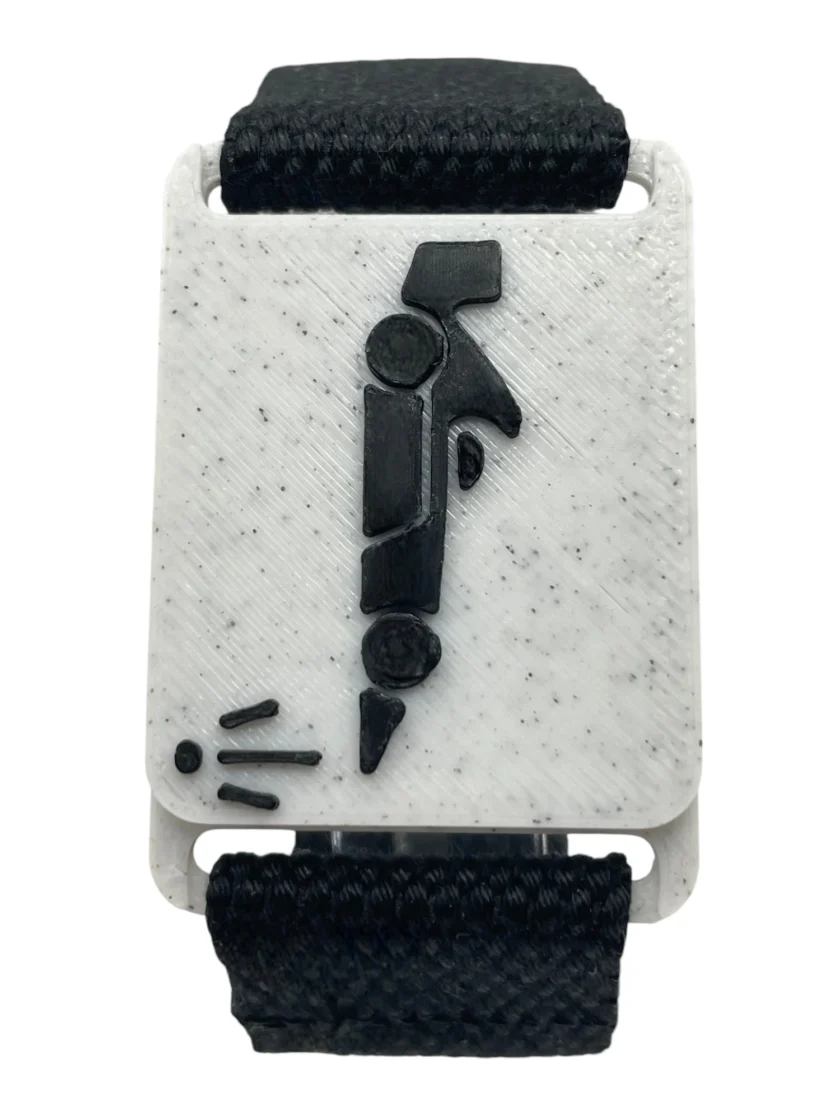 Bracelet ajustable élégant SanClic - thème sports F1 made in France, en sangle certifiée Oeko-Tex avec fermeture en PETG et aimant intégré, pour un cadeau original.