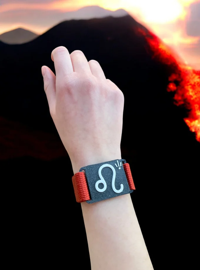 Bracelet réglable captivant Lion CZ-005