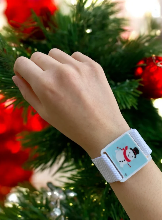Bracelet ajustable unique SanMoji Père Noel 2 SM-005